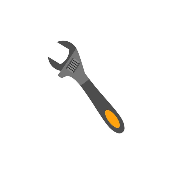 Key Working Tool Illustration Flat Style Eps — Stock Vector