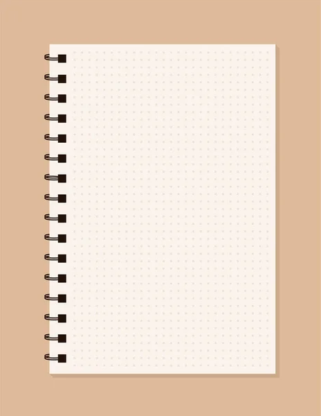 Set Blank Realistic Spiral Notebooks Mockup Eps — 图库矢量图片