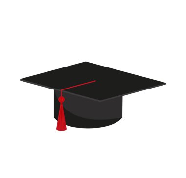 Graduation cap vector isolated on white background. Icon Graduation cap. eps 10