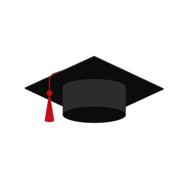 Graduation cap vector isolated on white background. Icon Graduation cap. eps 10