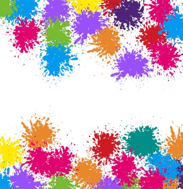 splatter Color background illustration vector design Eps 10