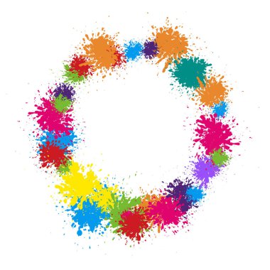 graphic background color poster brush watercolor vector shape kid abstract set of bright colorful vector watercolor background useful for any project where a platter of color makes the difference grap Eps 10