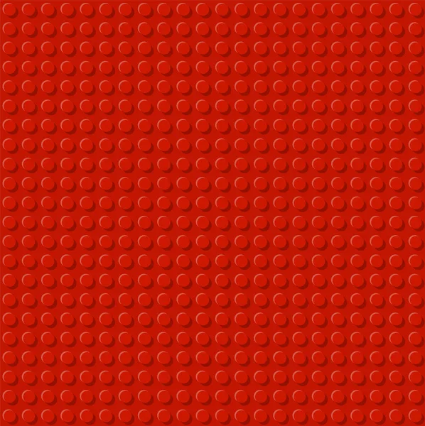 Seamless Template Realistic Colored Plastic Bricks Construction Blocks Easy Recolour — Vector de stock