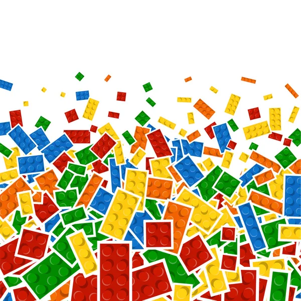 Template Plastic Parts Text Colors Enjoy Eps — Image vectorielle