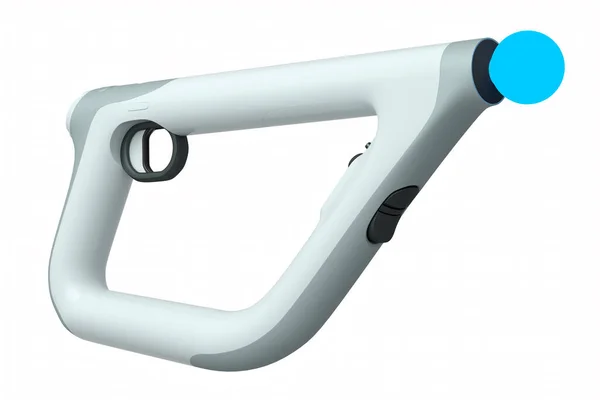 Controladores Realidad Virtual Para Juegos Línea Nube Sobre Fondo Blanco — Foto de Stock