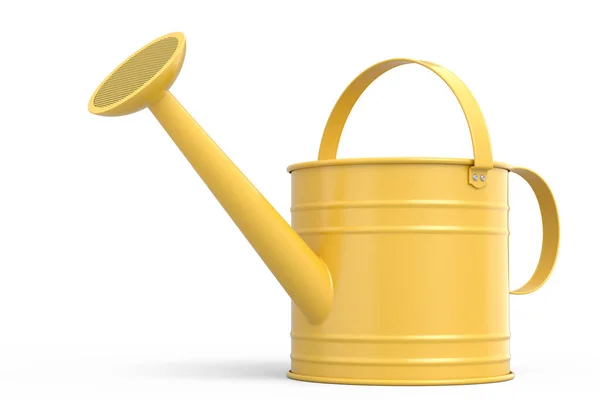 Watering Can Isolated White Background Render Concept Gardening Equipment Tools — Stock Photo, Image