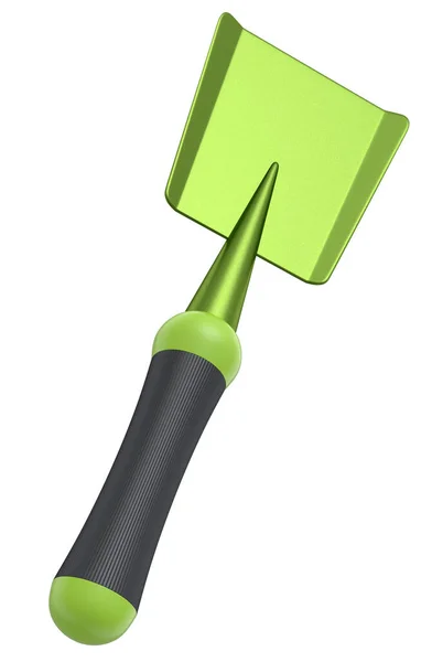 Garden Shovel Trowel Wooden Handle Isolated White Background Render Garden — Stockfoto