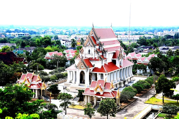 Prachuapkhirikhan Thailand Outubro 2021 Wat Khao Chong Krachok Wat Thammikaram — Fotografia de Stock
