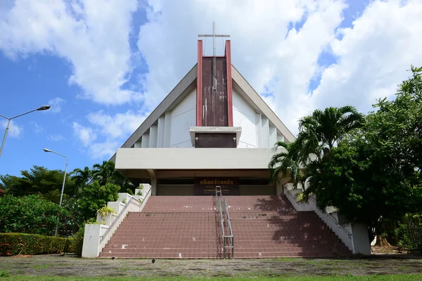 Edificio Nuevo Iglesia Trang Distrito Mueang Trang Trang Tailandia — Foto de Stock