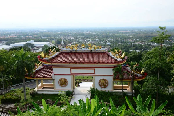 Pavilhão Chinês Khao Kho Hong Hat Yai District Songkhla Tailândia — Fotografia de Stock