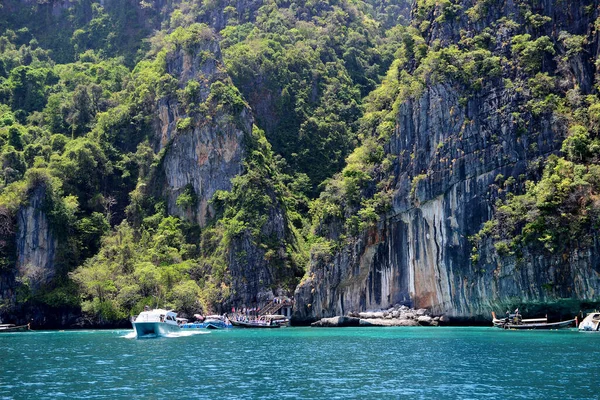 Krabi Tailandia Marzo 2022 Nuevo Embarcadero Loh Samah Bay Lado —  Fotos de Stock