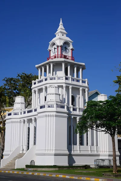 Royal Clock Tower Replica Bangkok King Mongkut Construyó Una Torre — Foto de Stock