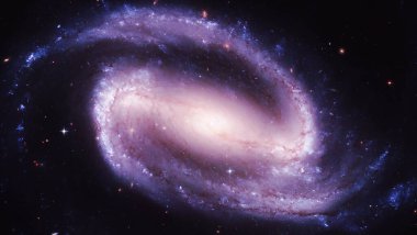 Uzay bulutsusu. Kozmik yıldız kümesi