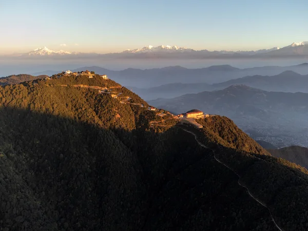 Dezember 2021 Kathmandu Nepal Das Chandragiri Hills Resort Liegt Auf lizenzfreie Stockfotos