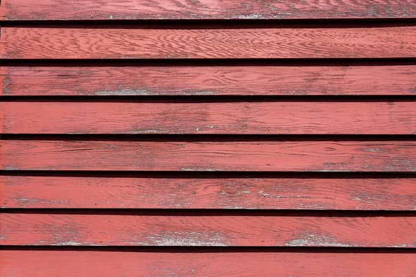 Textured Background Red Wooden Siding — стоковое фото