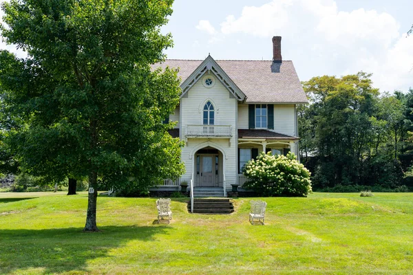 Hazelton Pensilvania Agosto 2021 Una Casa Histórica Que Fue Mansión — Foto de Stock