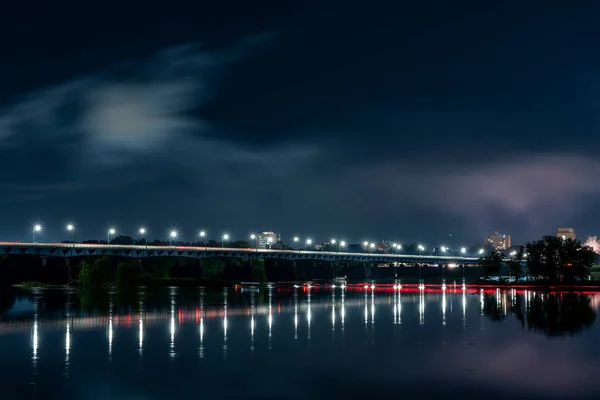 Άποψη Της Γέφυρας Harvey Taylor Στον Ποταμό Susquehanna Από Στάθμη — Φωτογραφία Αρχείου