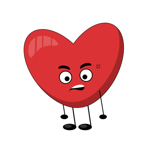 Şeytani kırmızı kalp, kalp karakteri aşkın ifadesi, nefret