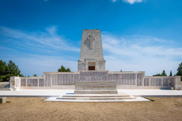 Canakkale Turquia Setembro 2021 Cemitério Guerra Ari Burnu Memorial Gallipoli — Fotografia de Stock