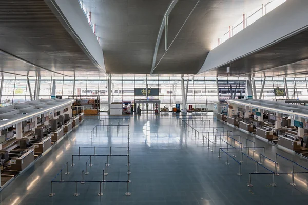 Phuket Thajsko Leden 2022 Odletový Terminál Phuket International Airport Phuket — Stock fotografie