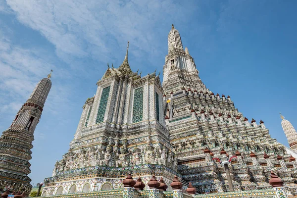 Wat Arun Ein Buddhistischer Tempel Bangkok Thailand Der Zentrale Prang — Stockfoto
