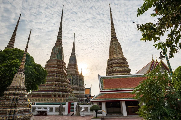 Wat Pho Auch Wat Genannt Ein Von Der Unesco Anerkannter — Stockfoto