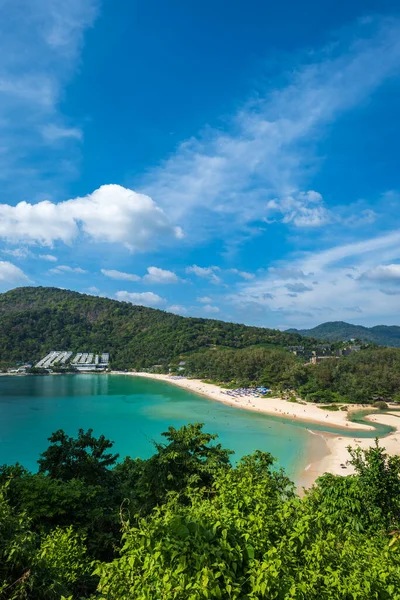 Nai Han Beach Vue Sur Océan Phuket Thaïlande Nai Han — Photo