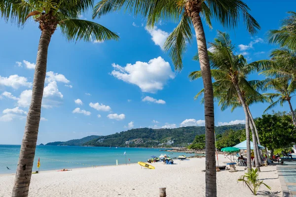 Praia Patong Phuket Island Praia Mais Popular Cidade Resort Phuket — Fotografia de Stock