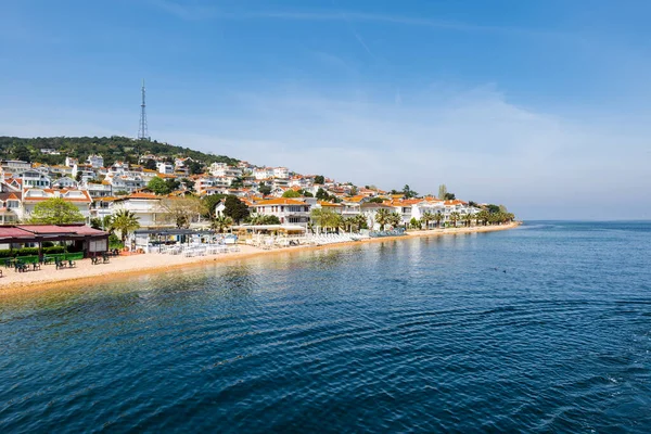 Islas Príncipes Mar Mármara Estambul Turquía Vista Kinaliada Una Las — Foto de Stock