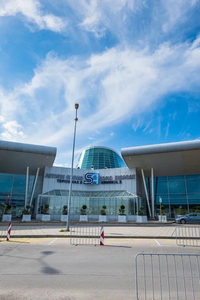 Sofia Bulgaria Iulie 2022 Arhitectura Aeroportului Sofia Din Bulgaria Aeroportul — Fotografie, imagine de stoc