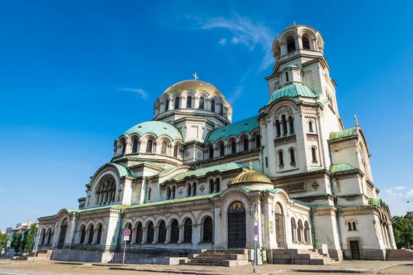 Cattedrale Alexander Nevsky Sofia Bulgaria Chiesa Ortodossa Punto Riferimento Più — Foto Stock