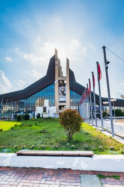 Nietknięty Kosowo Lipiec 2022 Pałac Młodzieży Sportu Nieskazitelnej Stolicy Republiki — Zdjęcie stockowe