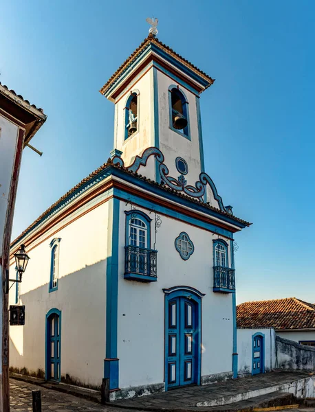 Antiga Igreja Barroca Histórica Cidade Diamantina Minas Gerais Que Durante — Fotografia de Stock