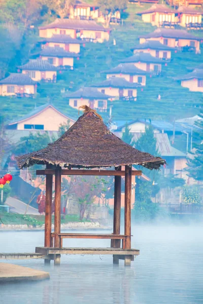 Ban Rak Thai Pueblo Está Rodeado Por Montaña Mae Hong —  Fotos de Stock