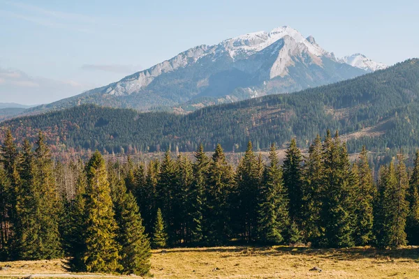 Parque Nacional Tatra, Polonia. Rutas de senderismo En otoño. Hermosa vista panorámica. Naturaleza Europea. Reservas de la UNESCO, concepto natural —  Fotos de Stock