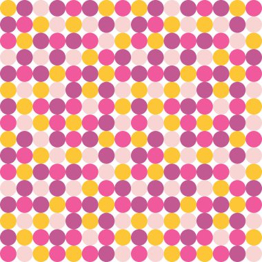 Vektör dairesi kusursuz desen. Soyut geometrik şakacı arka plan. Güzel bebek baskısı. Kart, davetiye, duvar kâğıdı, albüm, albüm, festival ambalaj kağıdı, tekstil kumaşı şablonu.