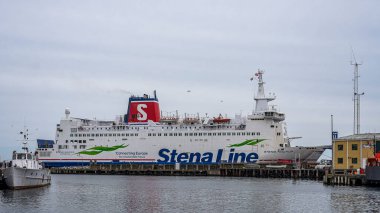 Stena Nautica feribotu 17 Haziran 2022, Grenaa, Danimarka.