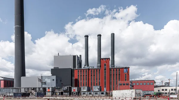 Orsted Power Plant Plynová Tepelná Elektrárna Kodani Dánsko Července 2022 — Stock fotografie