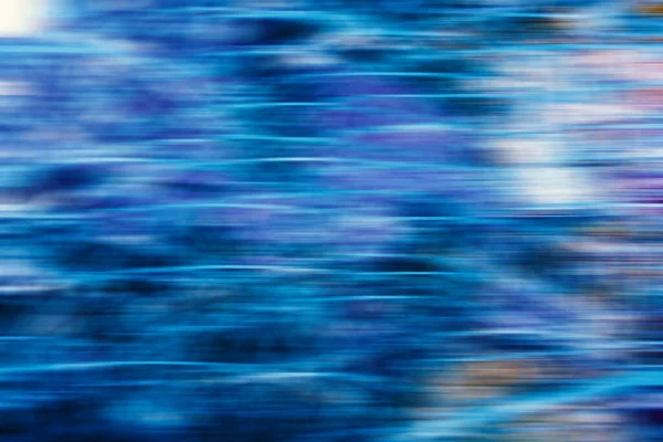 Blue Linear Background White Flares Background Symbolizing Speed — Fotografia de Stock