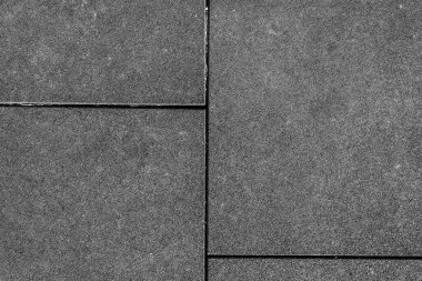 Yumuşak fayanslar, soyut bir şekilde serilmiş. İnşaat çalışmaları.