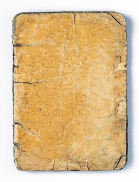 Old Rough Paper Texture Worn Book Cover Old Cardboard Abstract — Stok Foto