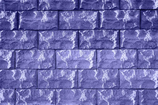 Mavi Tuğlaların Arka Planı Mavi Tuğlalardan Bir Duvar Duvarın Dokusu — Stok fotoğraf