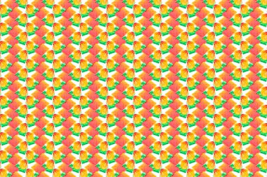 Farklı renkli el yapımı sabunlardan oluşan soyut desenli kolaj arka planı