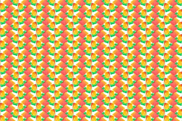 Farklı renkli el yapımı sabunlardan oluşan soyut desenli kolaj arka planı