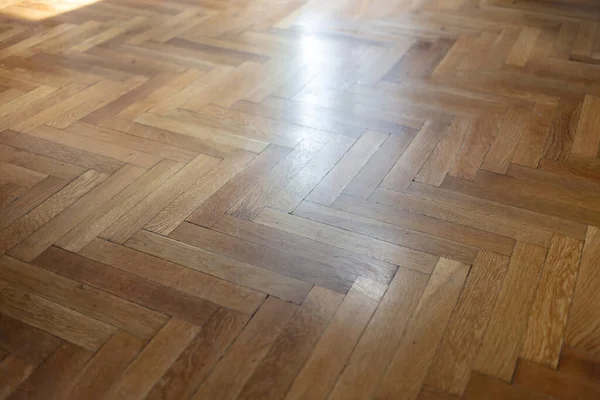 Herringbone Natural Parquet Wood Floor Texture Wooden Oak Flooring Background —  Fotos de Stock