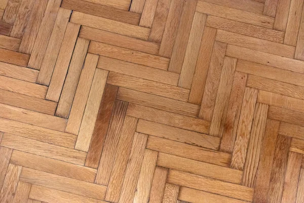 Herringbone Natural Parquet Wood Floor Texture Wooden Oak Flooring Background —  Fotos de Stock