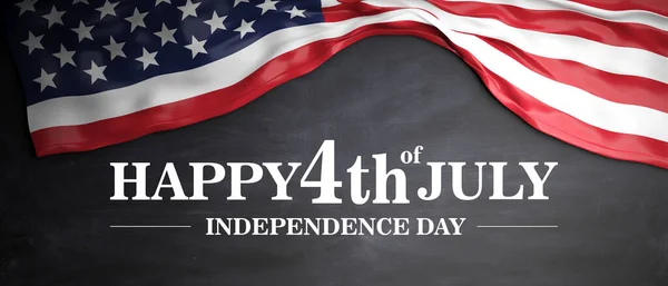 Happy 4Th July Independence Day July Fourth America National Holiday — Stock Photo, Image