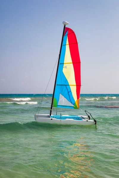 Catamaran Shallow Water Sail — Stock Photo, Image