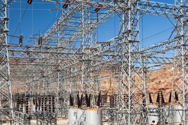 Electrical Power Station Hoover Dam — Φωτογραφία Αρχείου