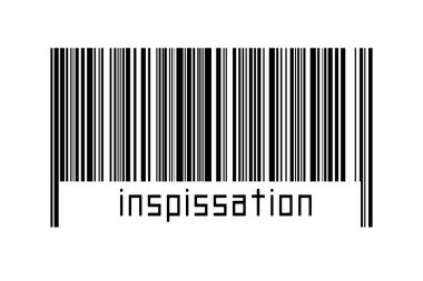 Dijitalleştirme kavramı. Altında yazılar bulunan siyah yatay çizgilerin barkodu.